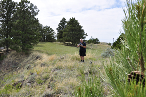 Lee Duquette at Montana's Makoshika State Park